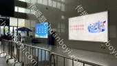  高铁站广告 广东惠阳站高铁站 出站厅闸机灯箱告招商