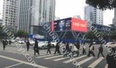 南宁金湖广场电信5G大厦裸眼3D大屏广告