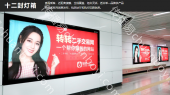 深圳地铁3/4号线12封灯箱S级站点（4周/块）