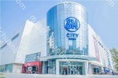户外广告 四川成都成华SM城市广场2号门出入口LED大屏灯箱广告