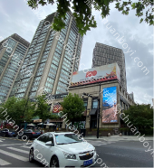 户外广告 上海市-新天地商圈-济南路9号商圈墙面LED大屏广告投放