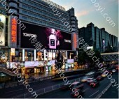 商圈广告 北京西城区西单君太百货LED屏