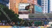 湖北省武汉市洪山区珞瑜路电脑大世界左侧（百佳电脑）写字楼户外 LED 大屏