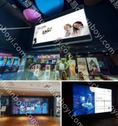 全国二线城市影院大堂内巨幅LED广告大屏