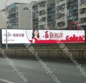 户外广告 安徽安庆迎宾西隧道东侧跨街城市道路LED大屏广告