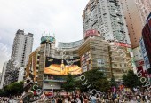 户外广告  重庆沙坪坝三峡广场LED户外大屏广告 粉丝应援