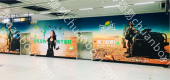 武汉地铁A级站点墙贴广告（4周）