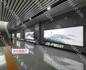 高铁站广告 张家港集散大厅进站口往售票处JS-PMD04墙面灯箱广告