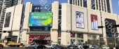 户外广告 青岛香港中路银座商城LED大屏广告投放