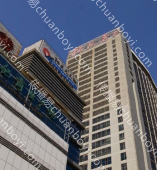 户外广告 河北邯郸中华大街新世纪大厦LED大屏广告