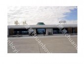 机场广告 新疆塔城千泉机场进港4-6号挂牌灯箱广告